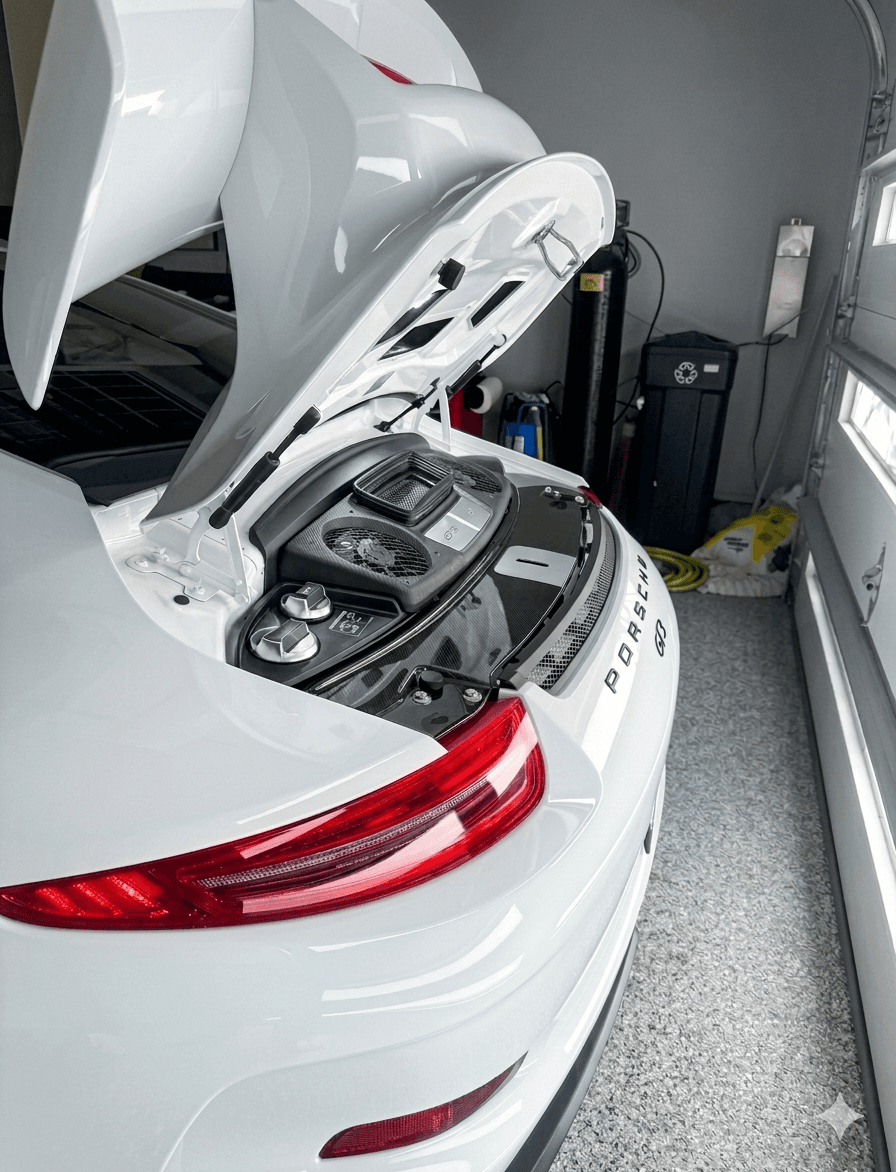 Immaculate high-end vehicle — mobile detailing by Spiff'N Shine Mobile Detailing